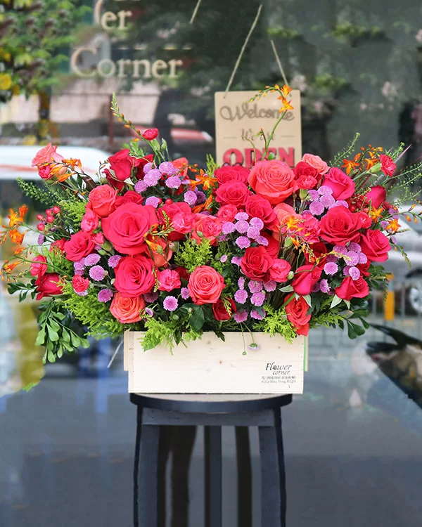 Giỏ Hoa Sinh Nhật - HNA.GHSN3