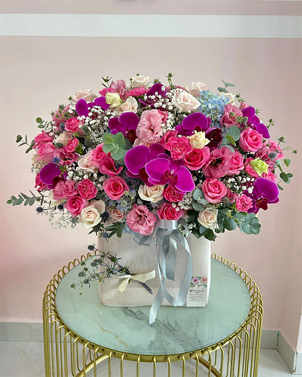 Giỏ Hoa Sinh Nhật - HNA.GHSN8