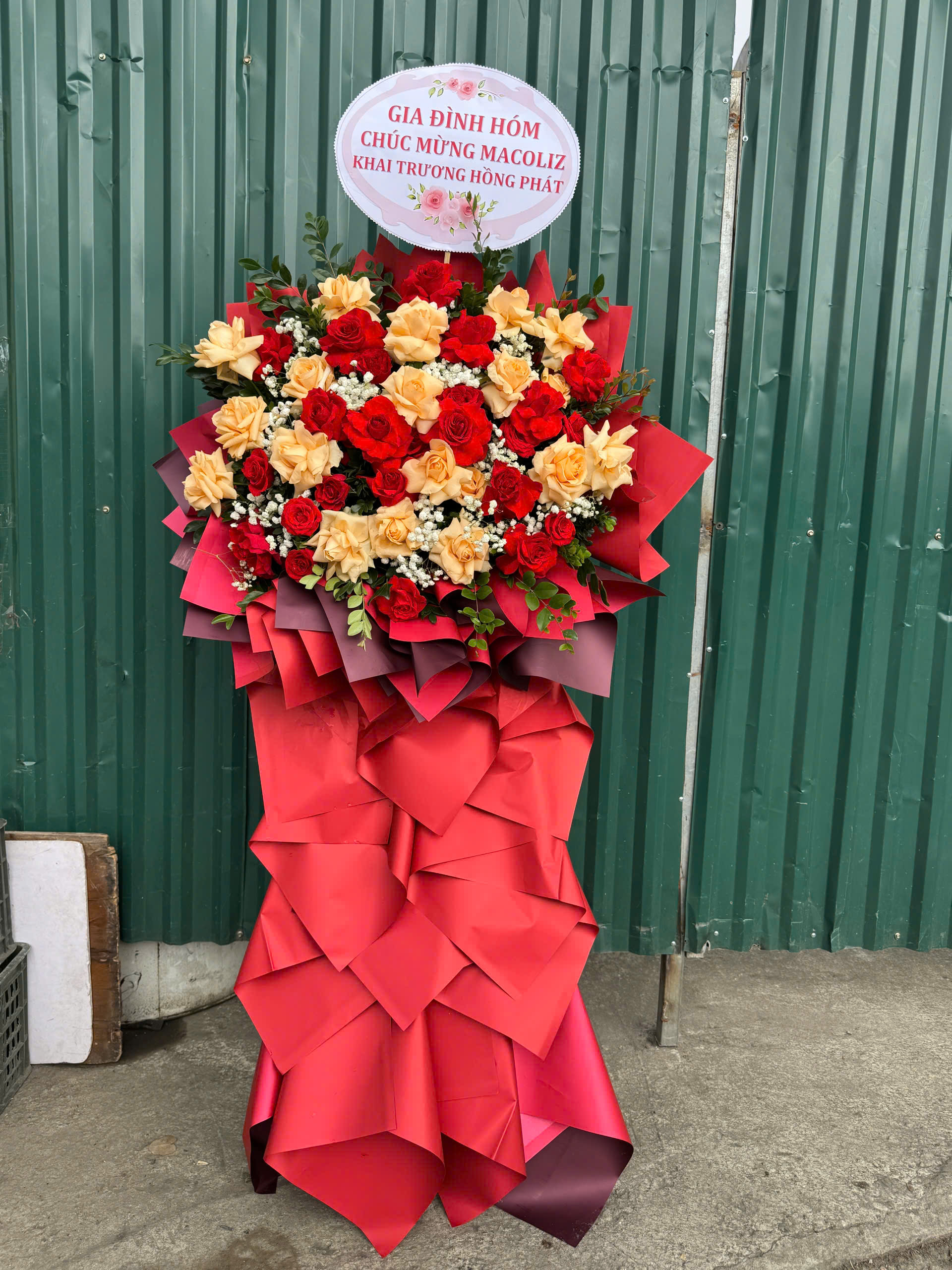 Kệ Hoa Chúc Mừng - HNA.KHCM9