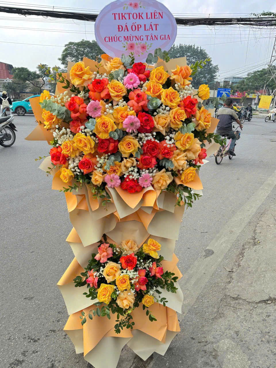 Kệ Hoa Chúc Mừng - HNA.KHCM11