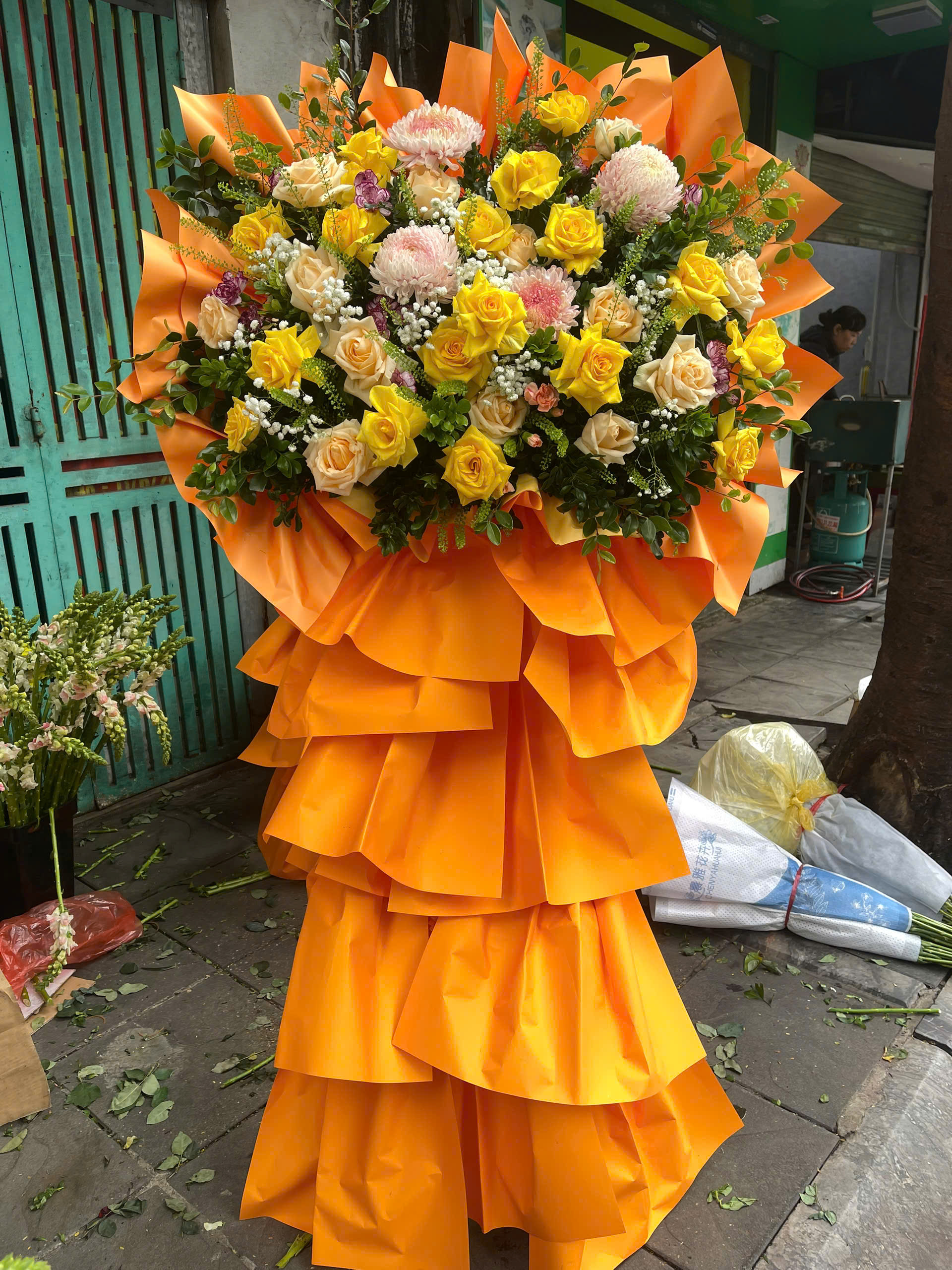 Kệ Hoa Chúc Mừng - HNA.KHCM15