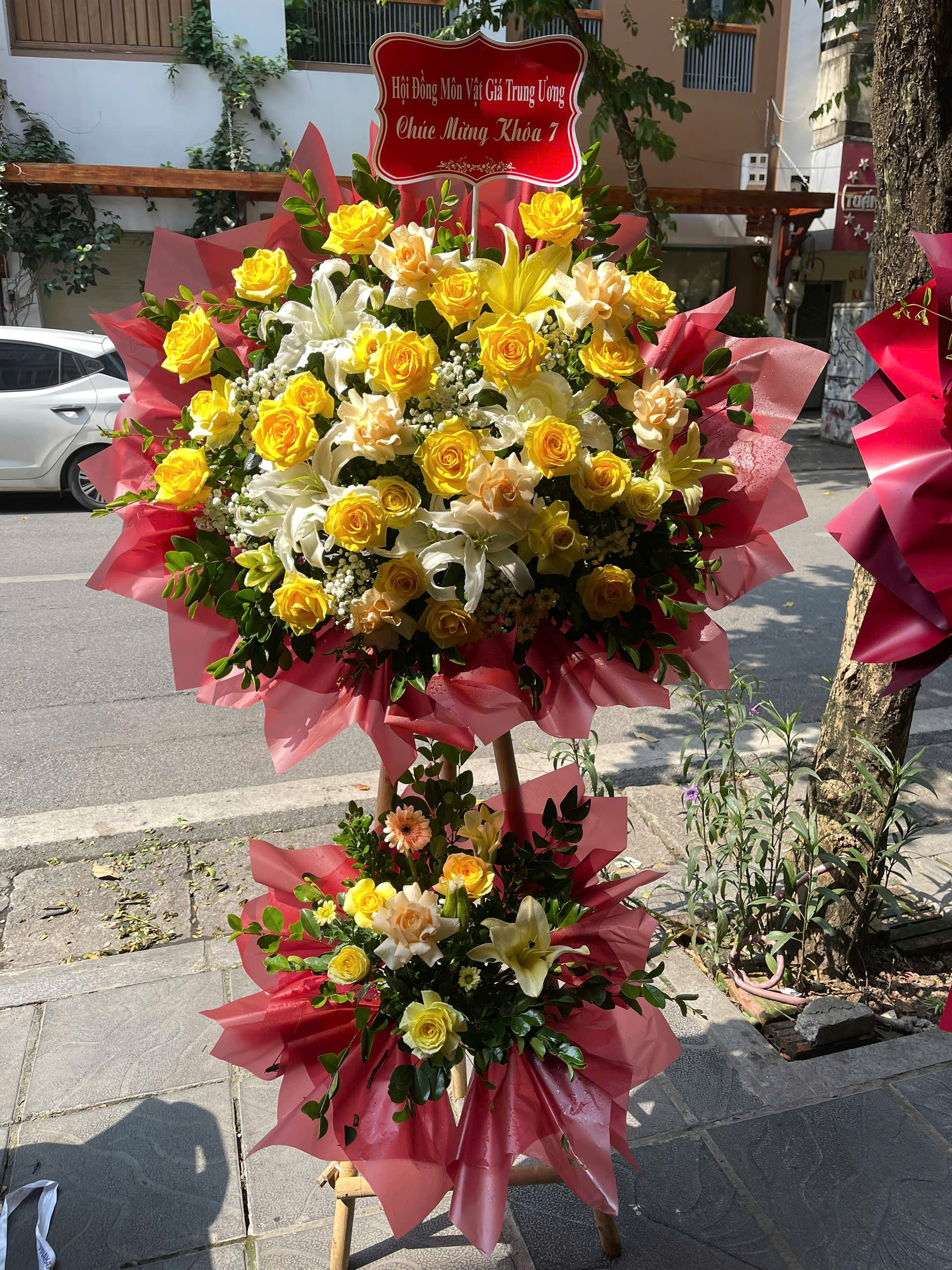 Kệ Hoa Chúc Mừng - HNA.KHCM21