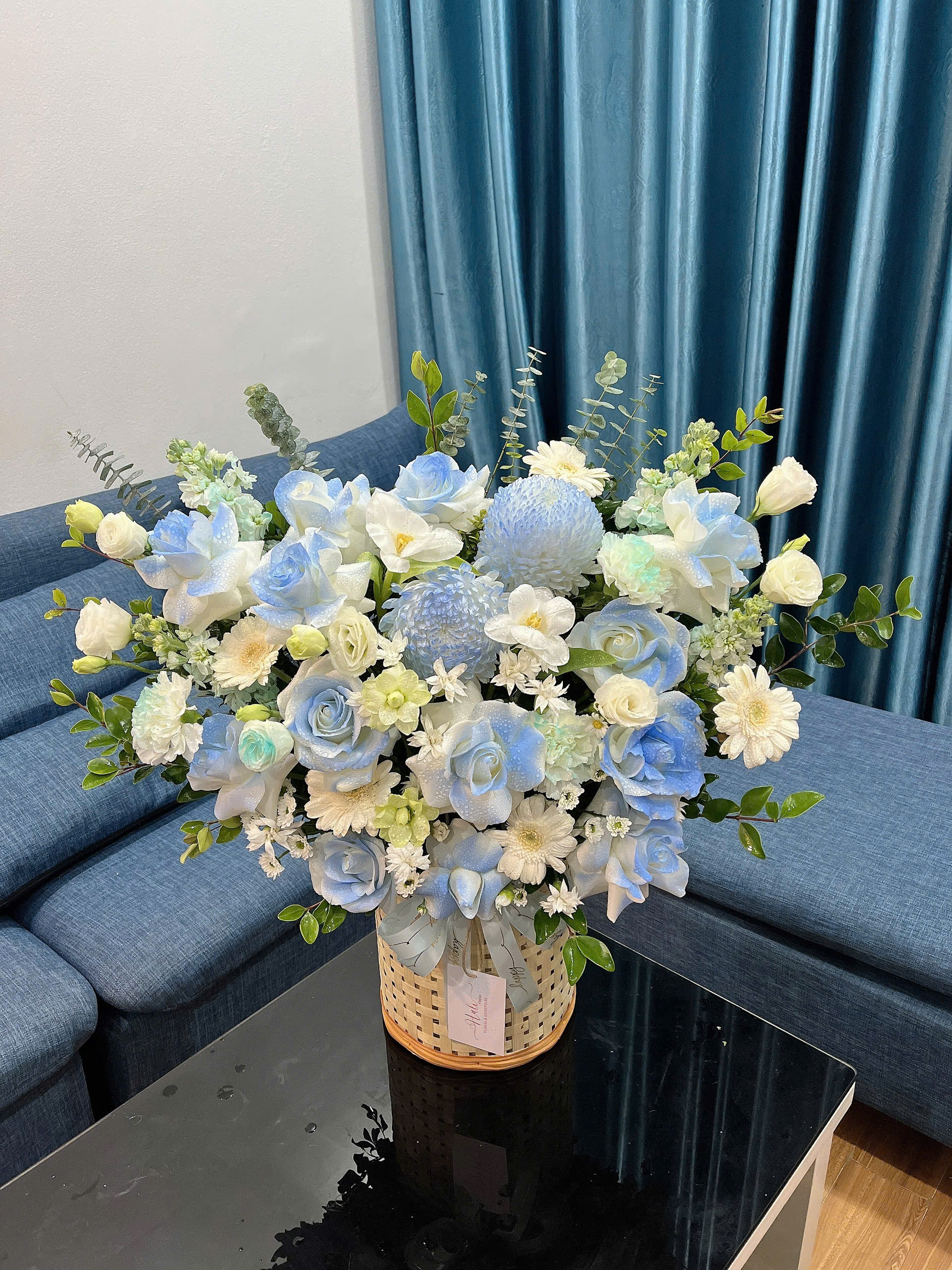 Giỏ Hoa Khai Trương - HNA.GHKT3