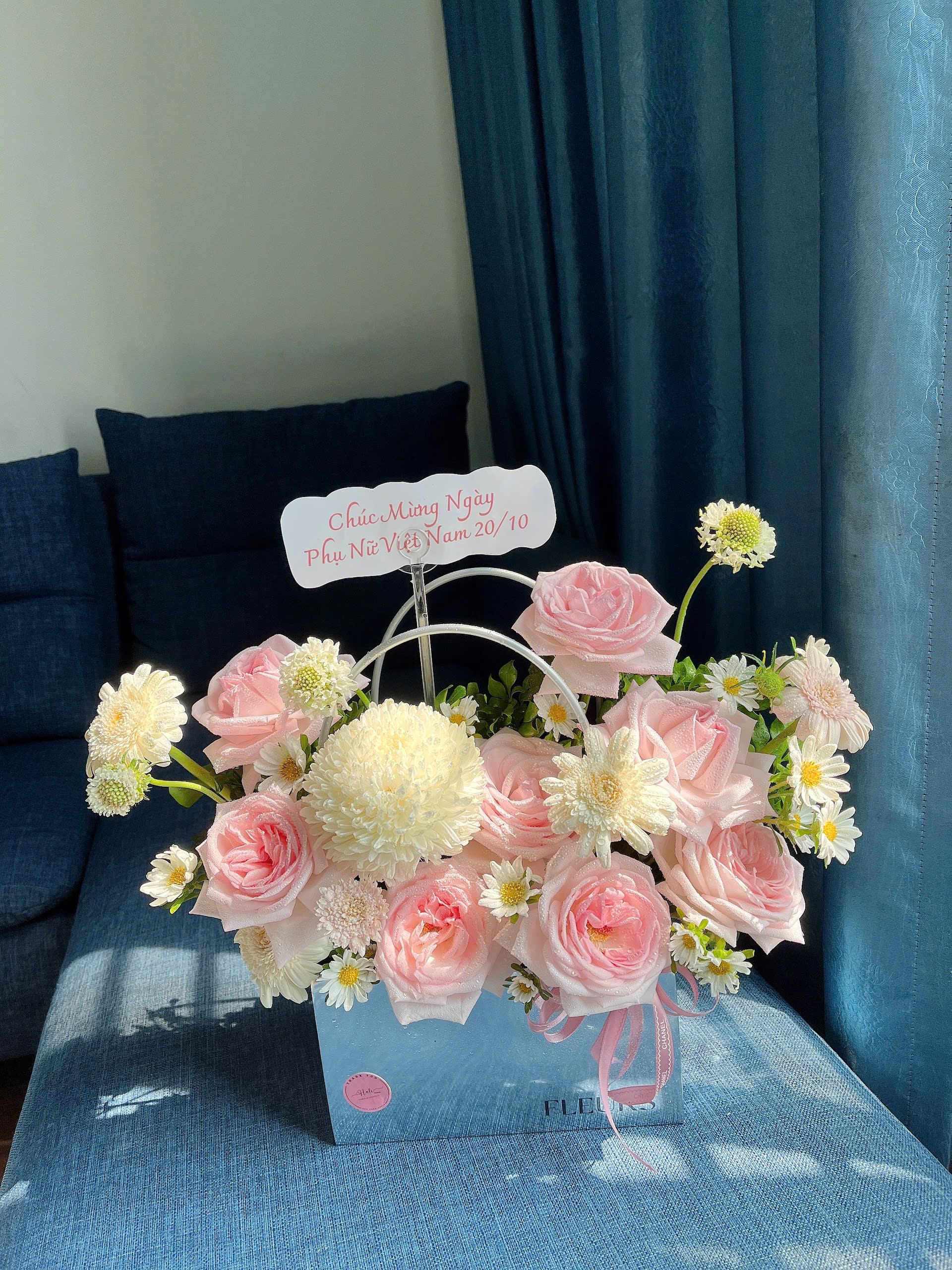 Giỏ Hoa Khai Trương - HNA.GHKT13