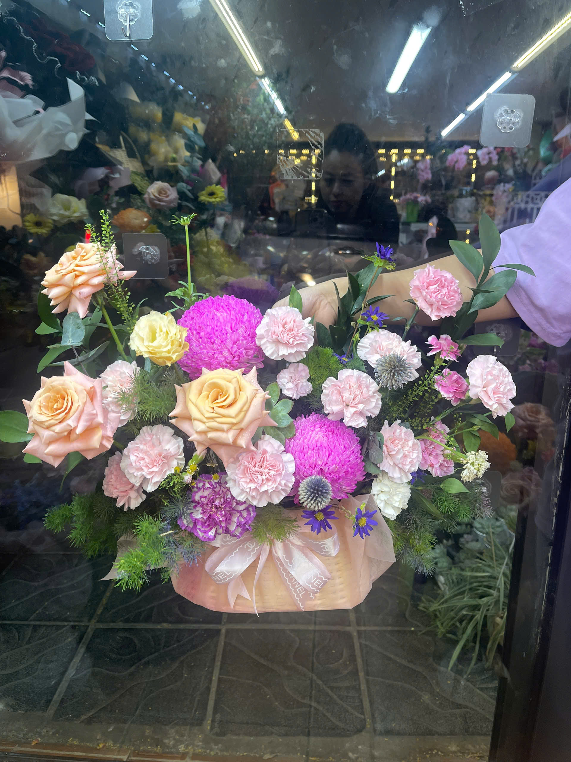 Giỏ Hoa Khai Trương - HNA.GHKT20