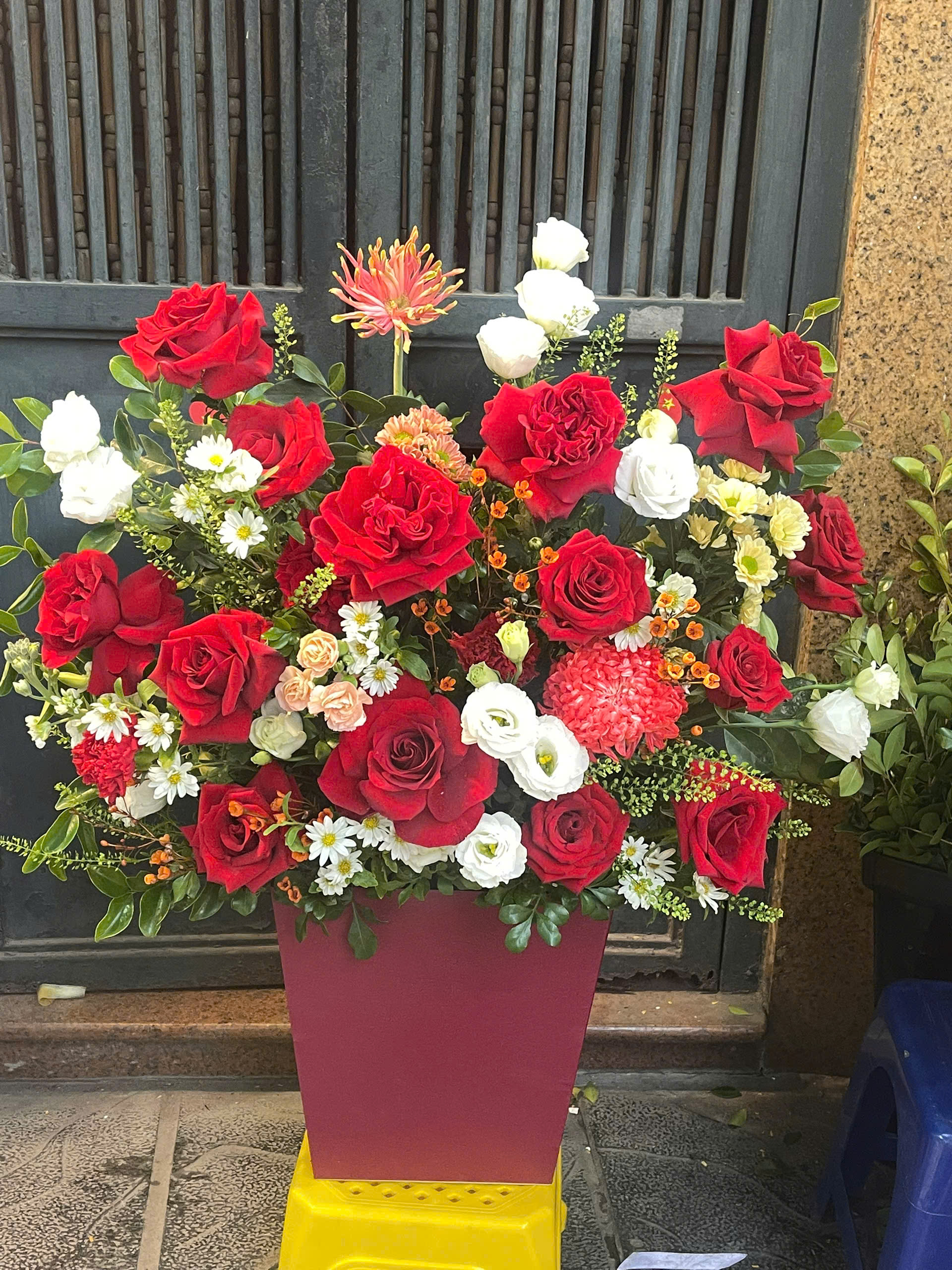 Giỏ Hoa Khai Trương - HNA.GHKT28