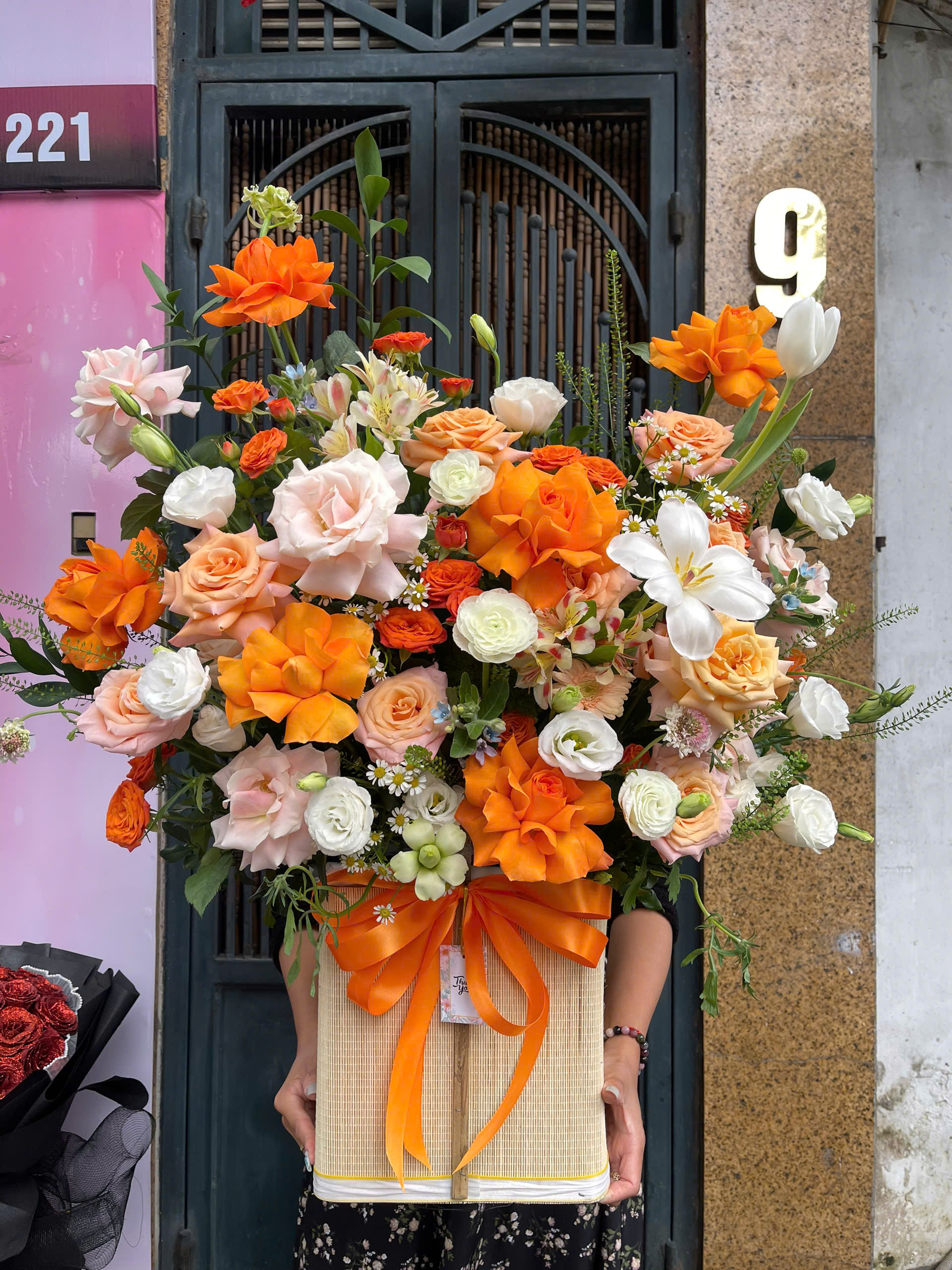 Giỏ Hoa Khai Trương - HNA.GHKT31