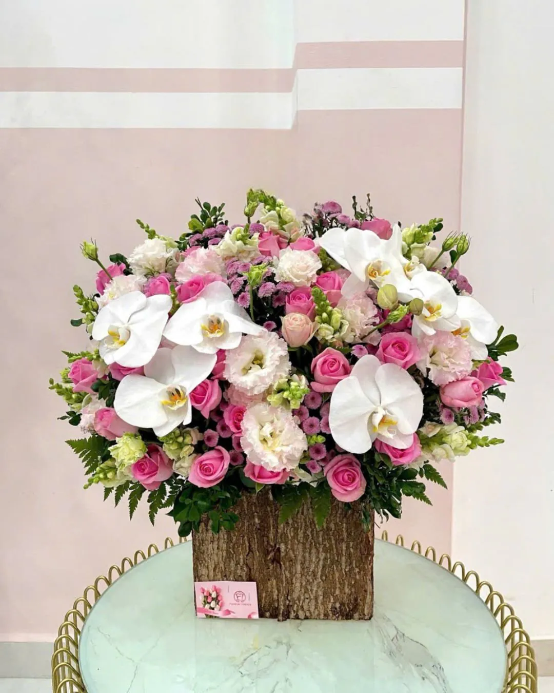 Giỏ Hoa Chúc Mừng - HNA.GHCM8